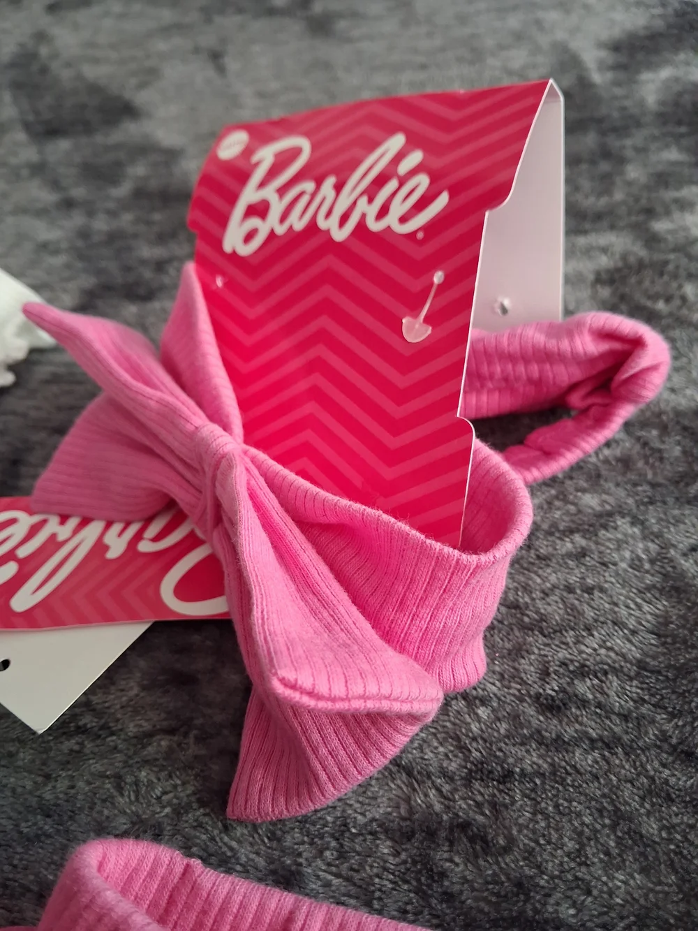 NWT Barbie Baby Girls 3pc Outfit Set Bodysuit/Tutu Leggings/Headband 18month